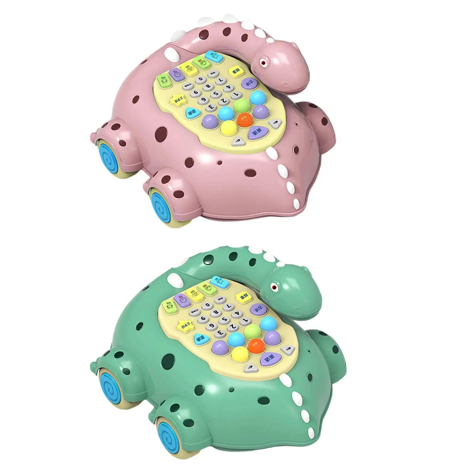

Children Phone Toy Educational Pretend Play Fine Motor Skills Baby Telephone Toy for Preschool Gift Activity Sensory Interaction