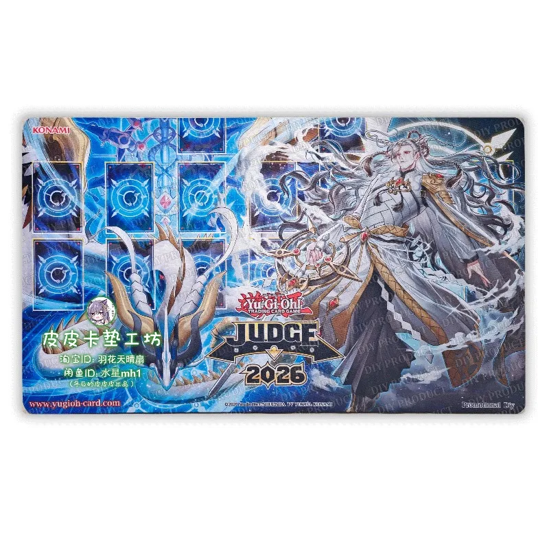 Фото 600x350 мм Yu-Gi-Oh! Игровой коврик Ame No Habakiri No Mitsurugi Battle 2 мм без швов, резиновый коврик для настольных игр Mitsurugi No Mikoto, игрушка №1