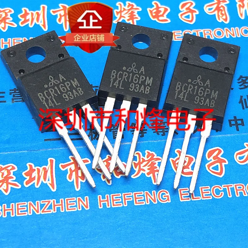 

5PCS-10PCS BCR16PM-14L TO-220F 600V 16A New And Original On Stock