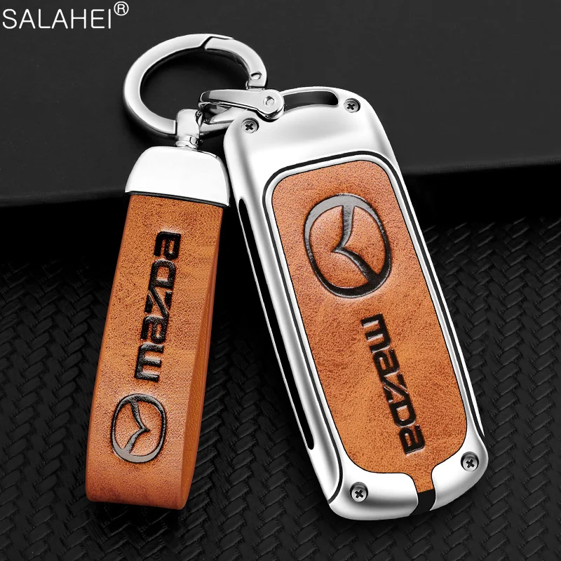 

Car Smart Remote Key Case Cover For Mazda 2 3 6 Atenza Axela Demio CX-5 CX5 CX-3 CX7 CX-9 2015 2016 2017 2018 2019 Accessories
