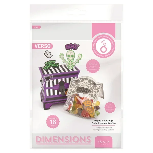 Украшение Hauntings Happy Halloween разделительная коробка металлические штампы штамп