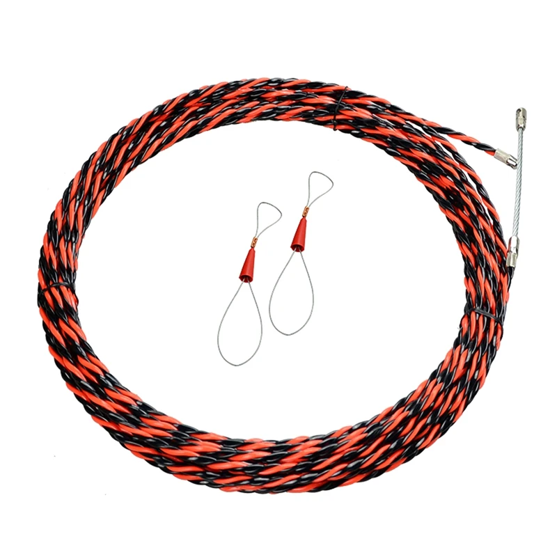 

Electrician Threader Set Lead Tool 20M Cable Wire Guide 3-Strand Wall Threader Cable Stringer