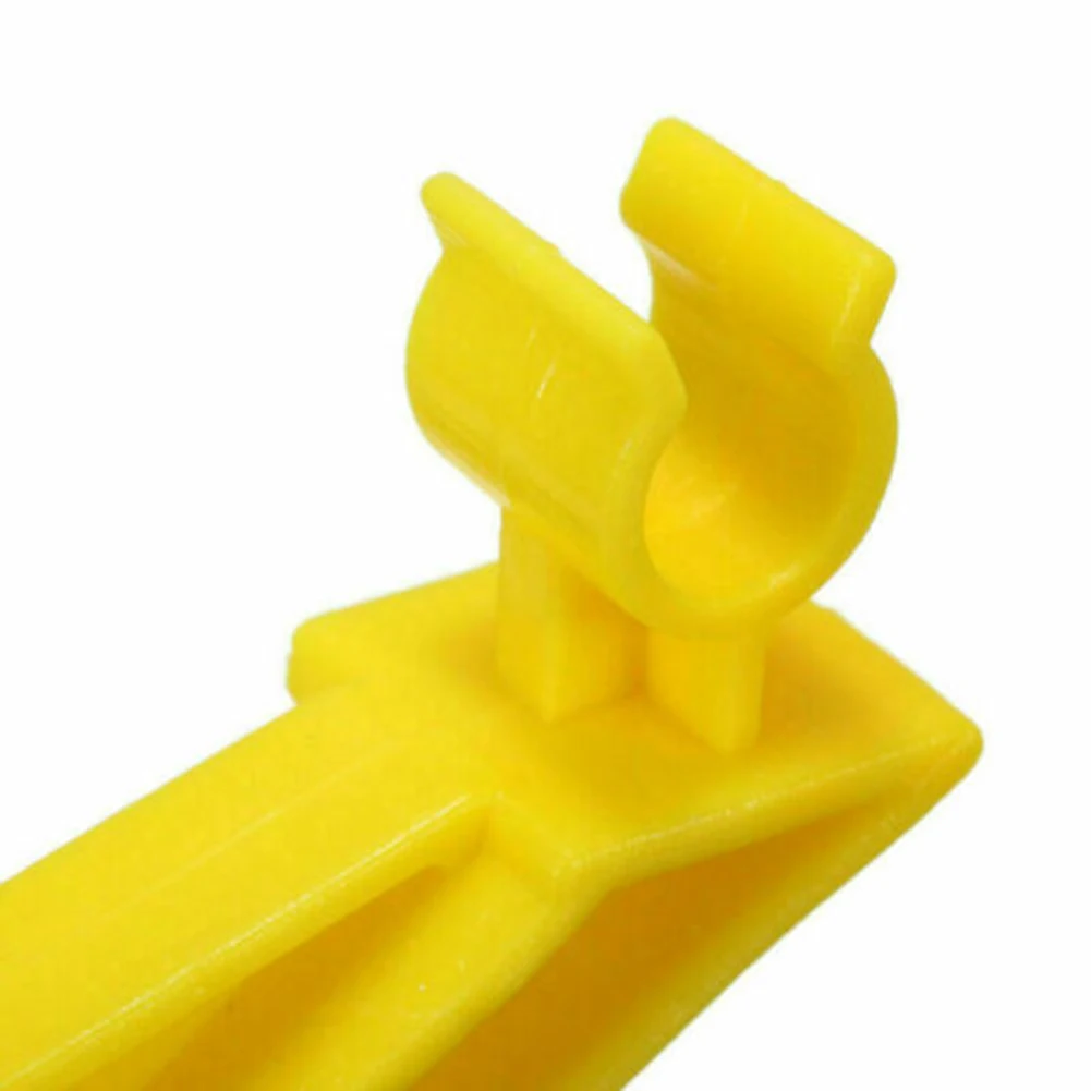 

Brand New Durable High Quality Hood Stay Clip Retainer Plastic Yellow 1 Pc 1763358 8A6116828AC Accessories Front