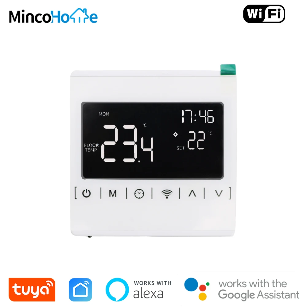 

Умный Wi-Fi регулятор температуры MH1825 Tuya с поддержкой Google Home и Alexa