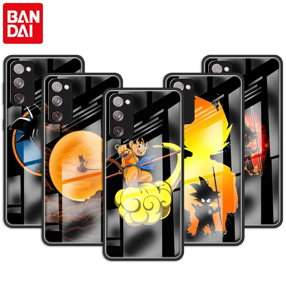 Чехол из закаленного стекла для Samsung Galaxy S20 S21 FE S22 Ultra 5G S10 Lite S9 Plus S10e A12 A52 чехол