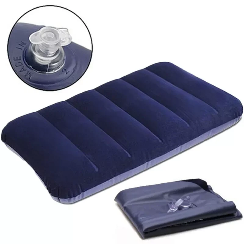 

2020 Soft Backrest Pillow PVC Inflatable Body Rest Pillow Cushion Air Travel Office Home Back Relaxing Tool Recliner Cushion Pad