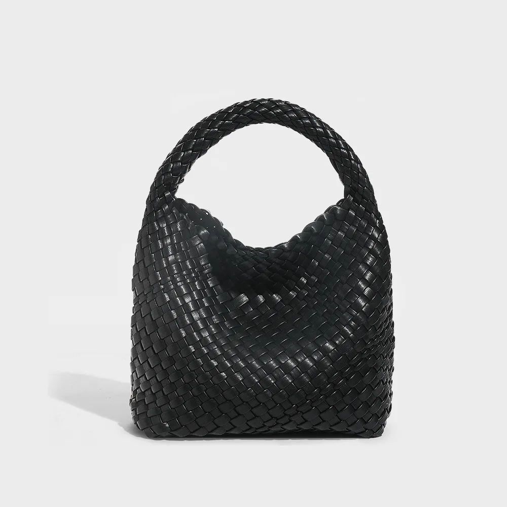 YANATARI 2023 designer woven bag Leather high-end fashion bucket Bag fashion shoulder handbag tote bag armpit bag for womens