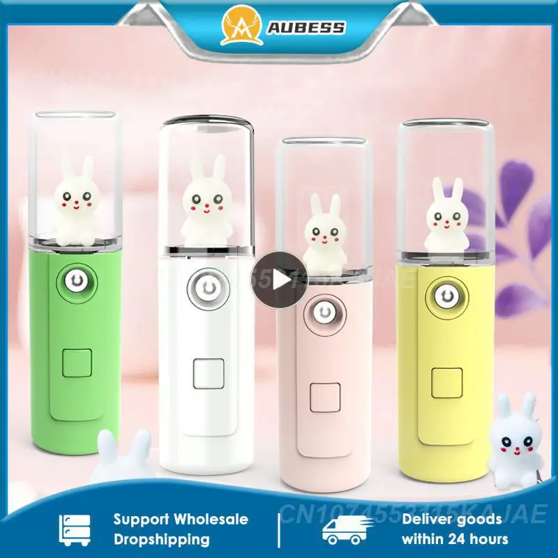 

1~10PCS Nano Mist Sprayer Humidifier USB Chargeable Facial Steamer Humidifier Facial Sprayer Women Beauty Moisturizing Skin Care
