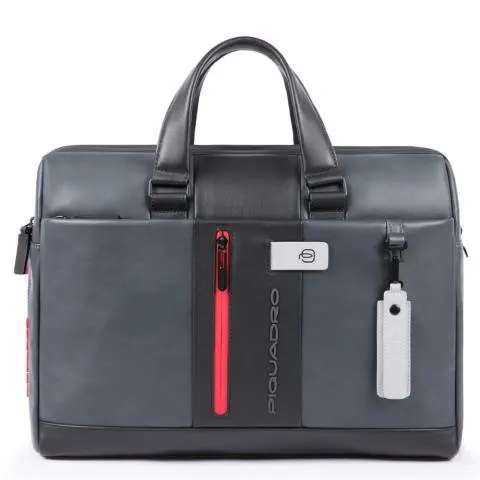 Bag Men Piquadro urban ca3339ub00/GRN gray/black genuine leather briefcase male laptop bag men's handbag business cross body shoulder for