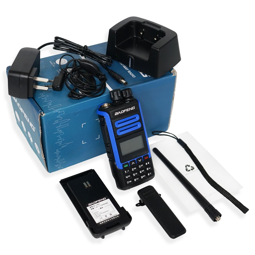 2020 BaoFeng BF-H7 Powerful Walkie Talkie 10W Portable CB Radio FM Transceiver 2200mAh Dual Band Two Way Radio BF H7 Transmitter