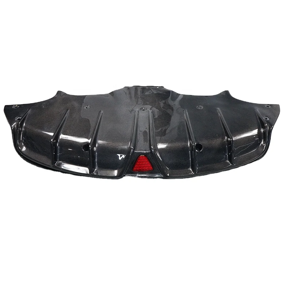 

CMST Type Auto Carbon Fiber Rear Bumper Diffuser For Tesla Model 3 2014+