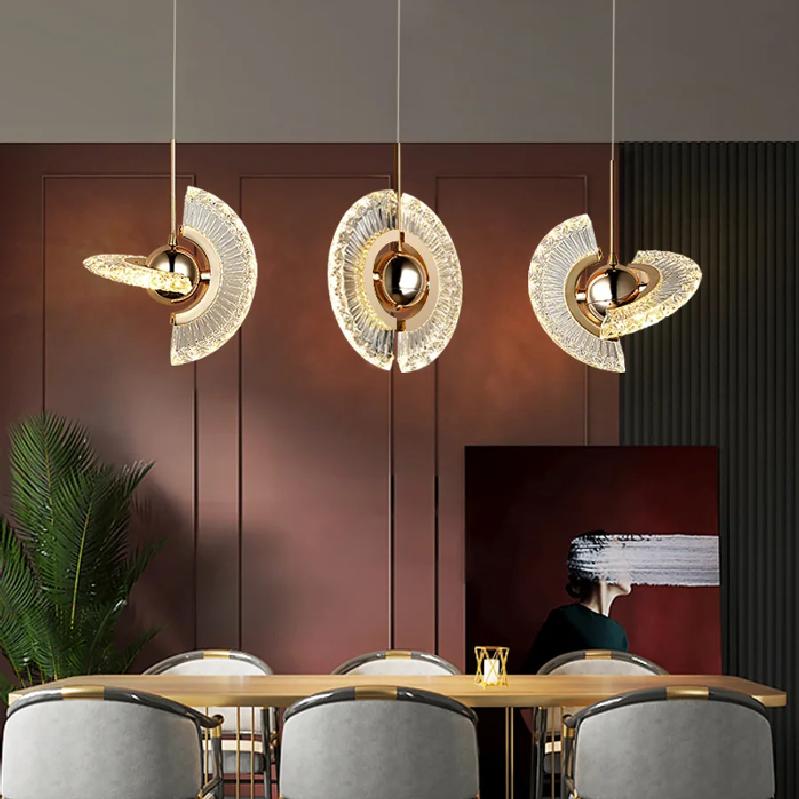 

Modern LED Pendant Lamp Rotatable Lampshade Indoor Lighting For Home Decor Living Room Bedroom Beside Handing Light