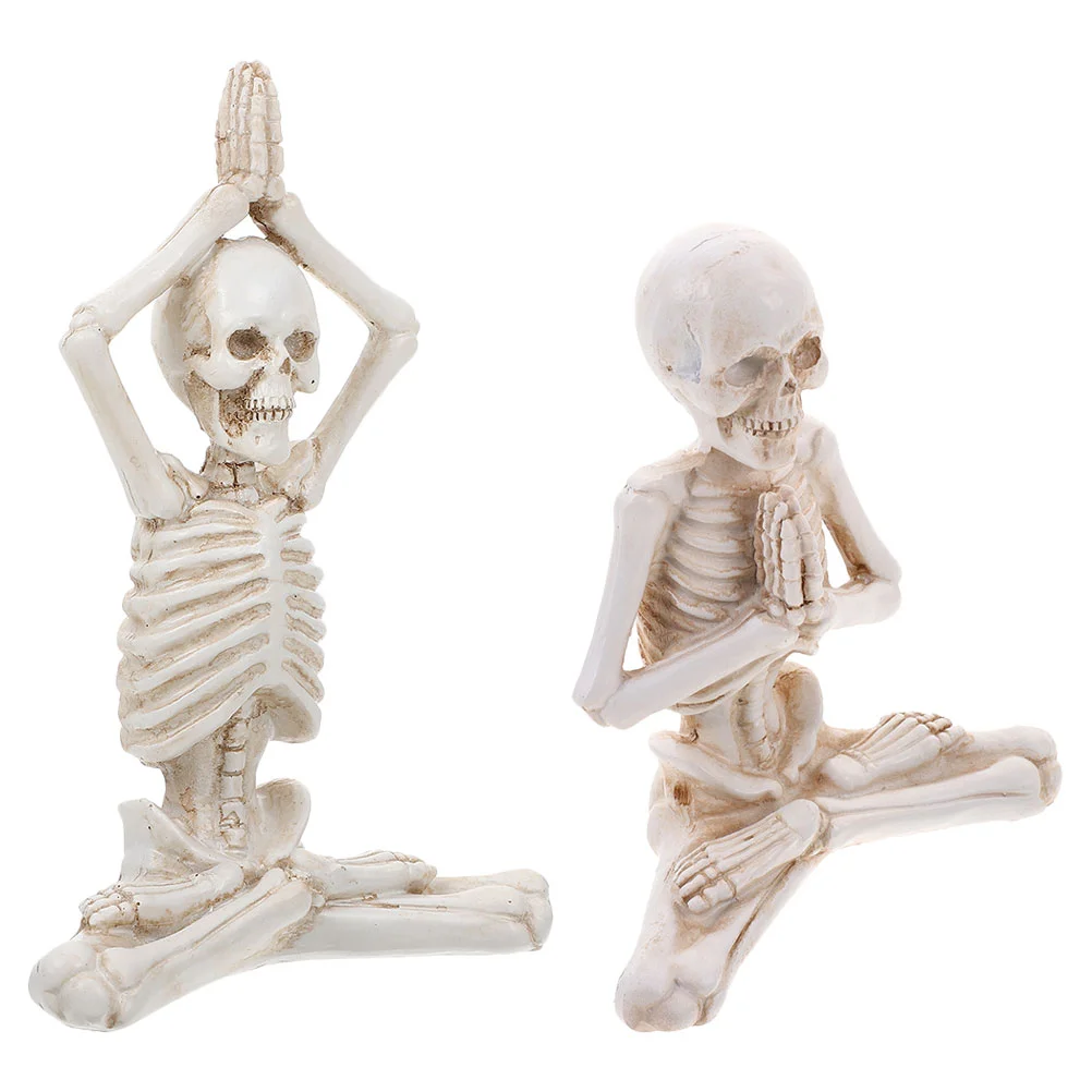 

Resin Figurine Yoga Statue Craft Meditating Table Home Decoration Figurines