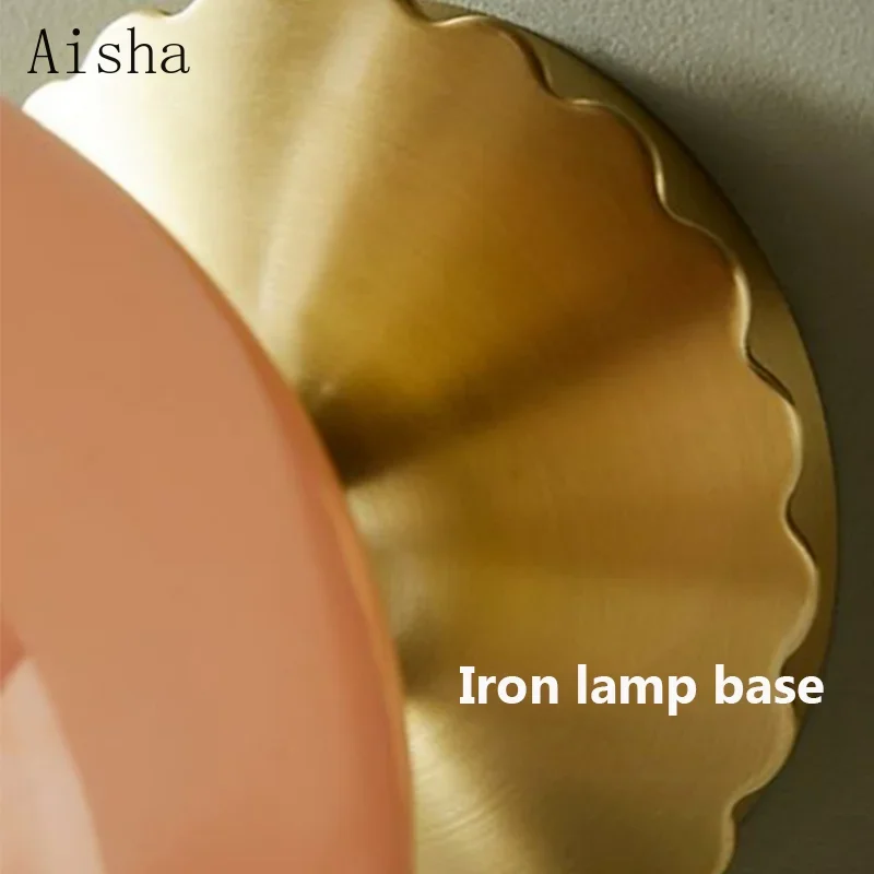 Постмодернистский роскошный стеклянный настенный светильник Американский