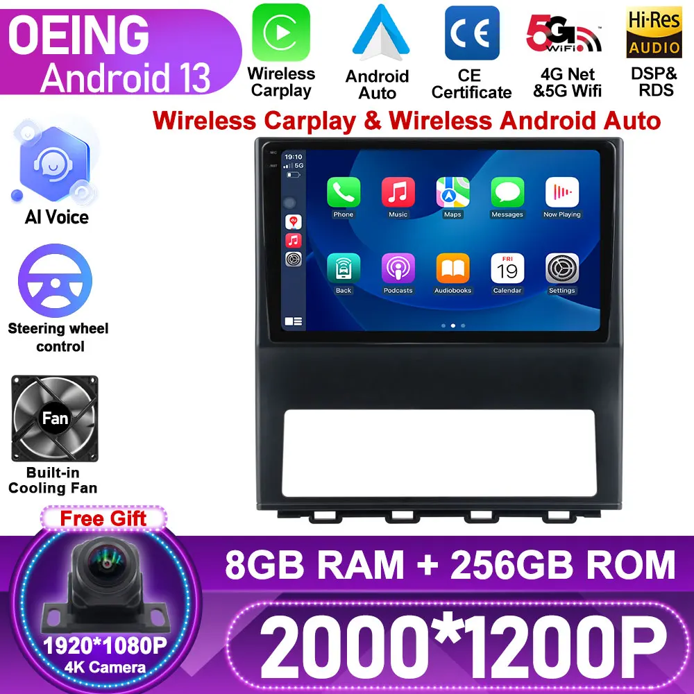 Автомобильный радиоприемник мультимедийный плеер для Hyundai IX25 2020 беспроводной