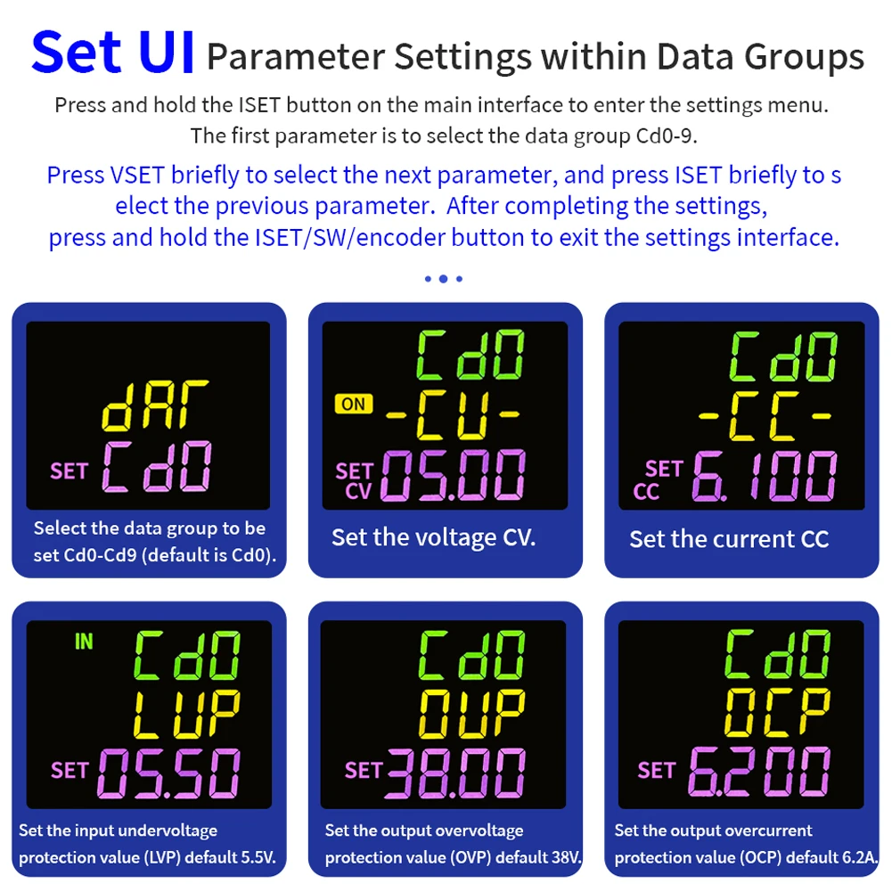 Цифровой регулятор напряжения постоянного тока