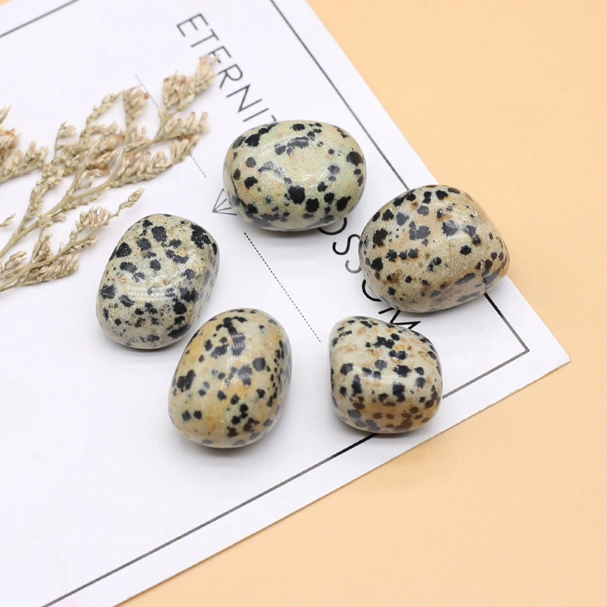 

Natural Semi-precious Ornament Damation Jasper Irregular Shape Loose Bead Polished Specimen Gem Home Decoration DIY