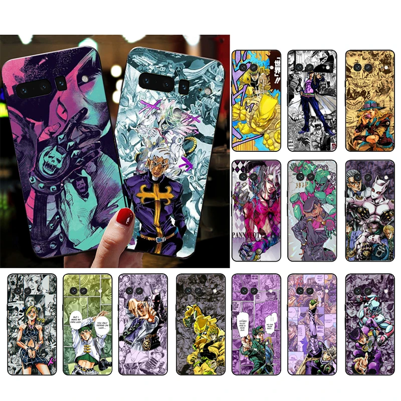 

Jojo Bizarre Adventure Anime Phone Case for Google Pixel 7 Pro 7 7A 6A 6 Pro 5A 4A 3A Pixel 4 XL Pixel 5 6 4 3 XL 3A XL 2 XL