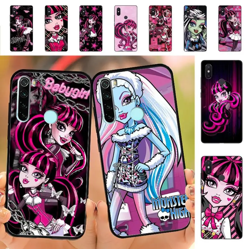 

Cartoon M-Monster H-High Phone Case for Redmi Note 8 7 9 4 6 pro max T X 5A 3 10 lite pro
