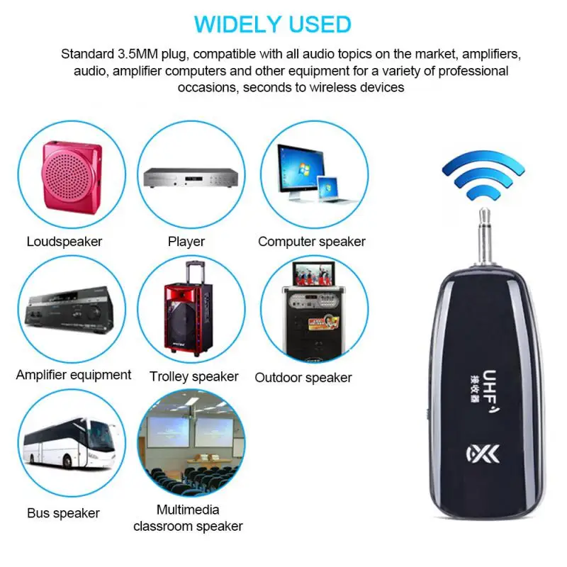 

2.4G Wireless Microphone Megaphone Headset Mic for Speaker Teaching Guide BG
