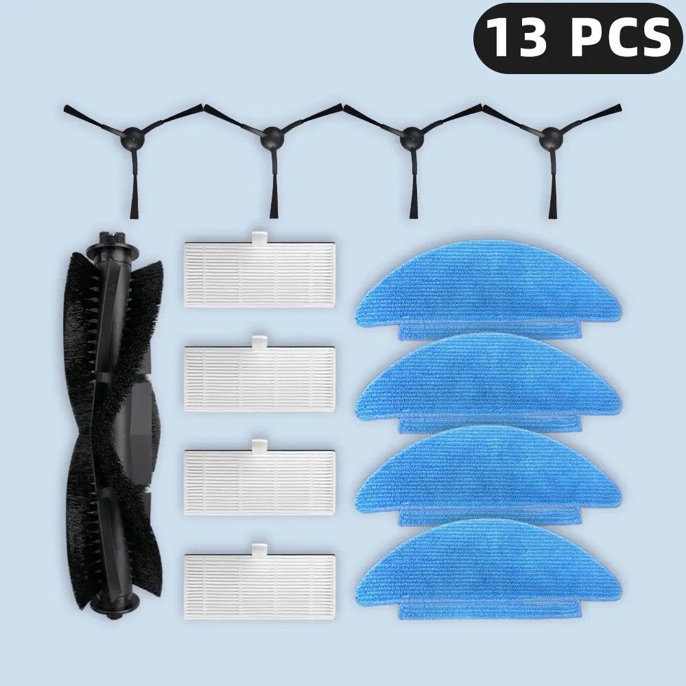 

Совместимость с запасными частями Lubluelu SL60D/SL60/SG60/SL61/SL60 Plus, основная боковая щетка, фильтр Hepa, аксессуары для швабры