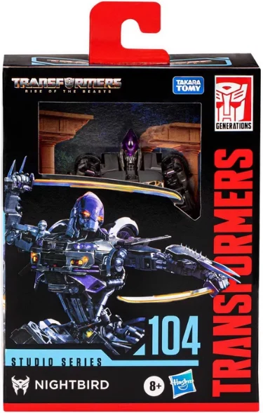 [точечные товары] Трансформированные игрушки, игрушка SS Series SS104, роскошная фигурка Night Bird Beast Rise, коллекция роботов, подарок (art.: 3920d296f618f) - 3920d296f618f