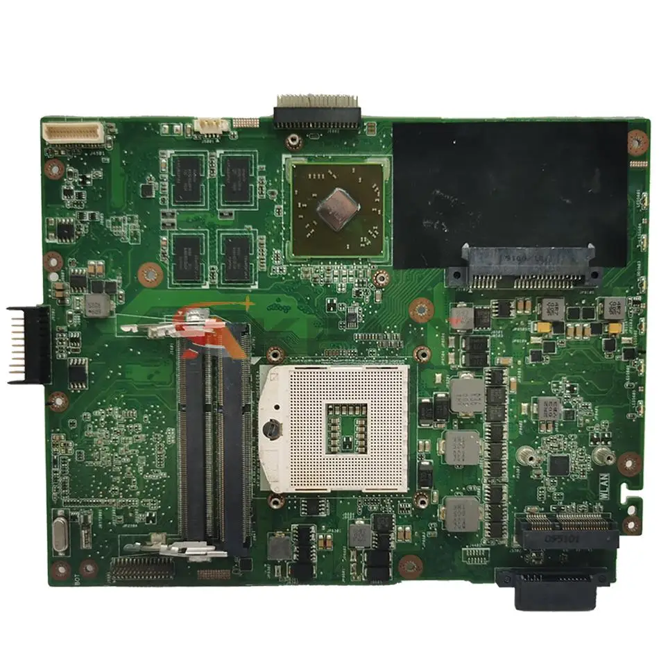 Материнская плата для ноутбука Asus K52JR протестированная 100% ОК 1 ГБ HM55 HD5470/1G REV 2 0 +
