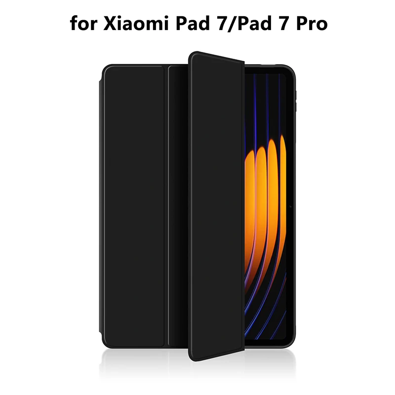 Складной защитный чехол из ТПУ с держателем для Xiaomi Pad 7/Pad 7 Pro красочная защита