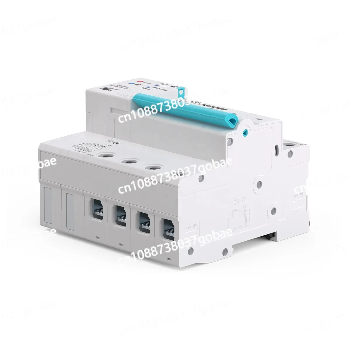 API 4P 63A Zigbee измерительный автоматический выключатель Smart Life таймер дистанционное