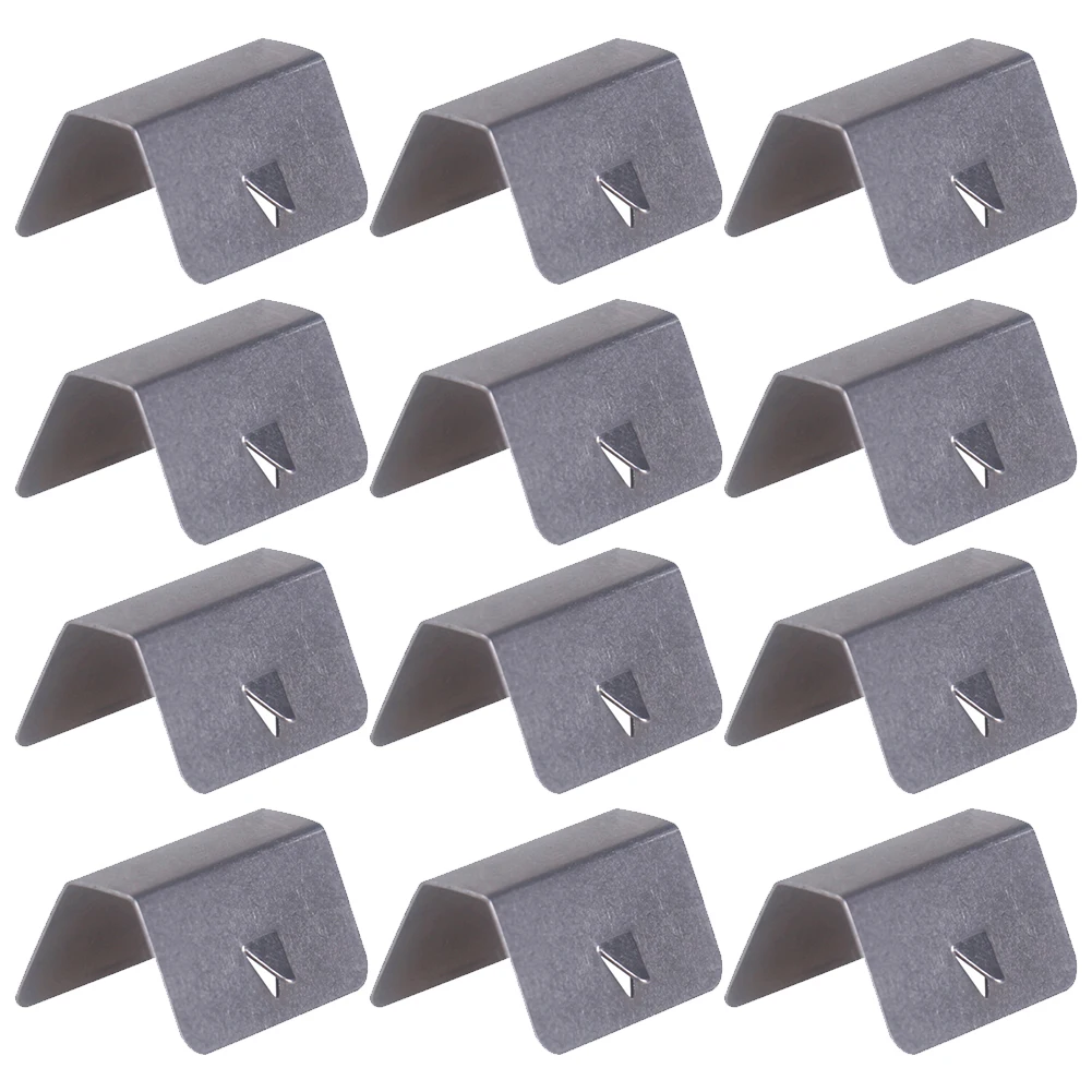 

4 / 6 / 8 / 12PCS Wind Rain Deflector Channel New Metal Retaining Clips Fits For BMW For Toyota Car Auto Wind/Rain Eyebrow Clips