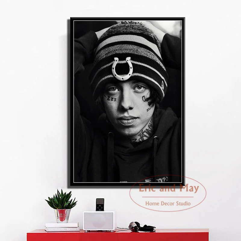 

Lil Xan Rap Hip Hop Music Star Singer Canvas Painting Posters And Prints Wall Art Picture Nordic Decoration Home Decor Obrazy