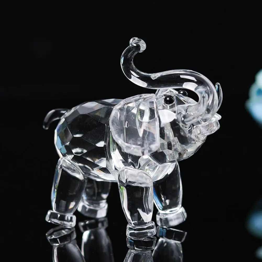 Домашний декор слона элегантные фигурки искусственных слонов подарок на удачу