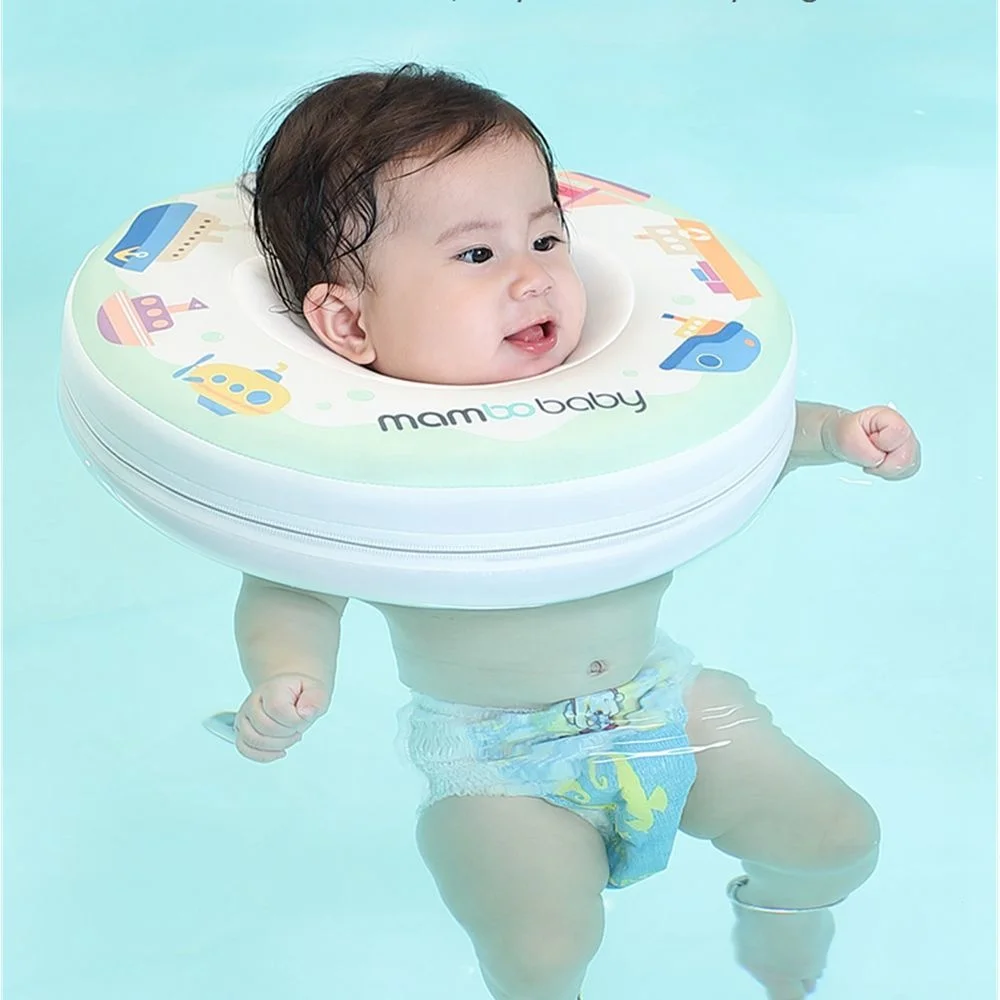 

Mambobaby Solid Non-inflatable Baby Swimming Floating Neck Float Swim Ring Swim Trainer Swimming Pool Toys From 0-12 Months