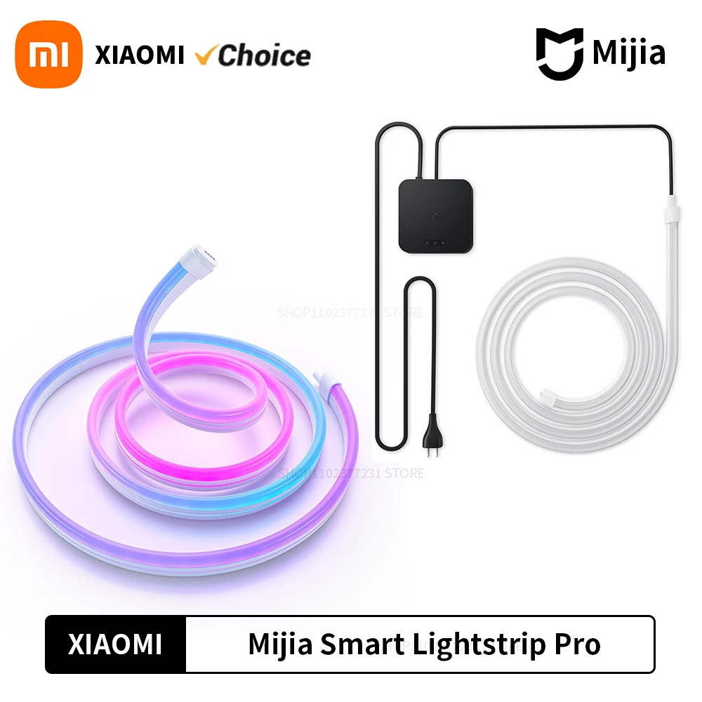 Умные Светодиодные Ленты Xiaomi Mijia 2 М Bluetooth Wi-fi Подключение Rgb Игровой Световой