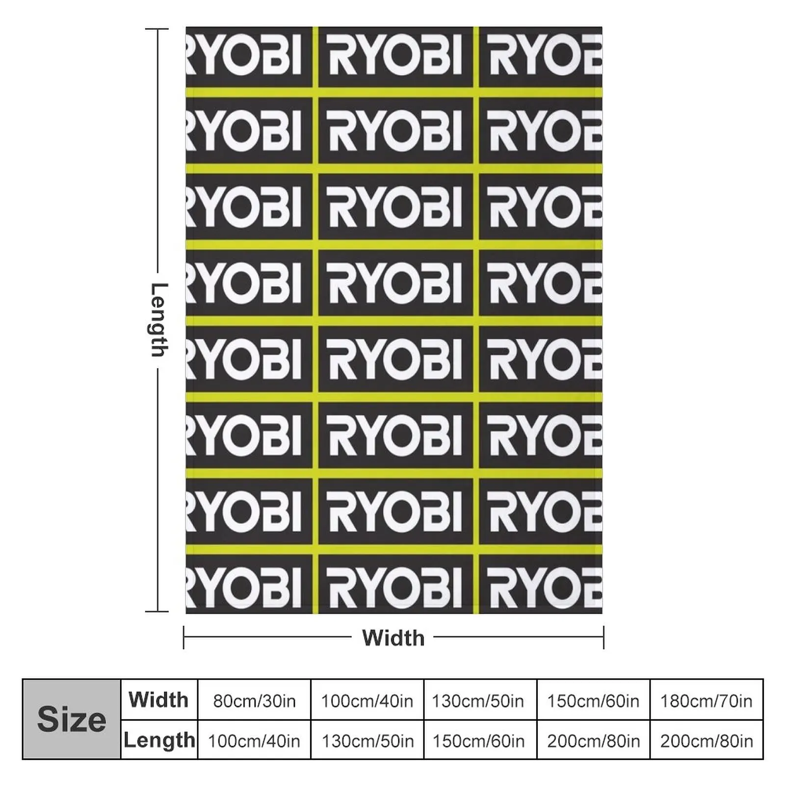 Ryobi Фланелевое одеяло