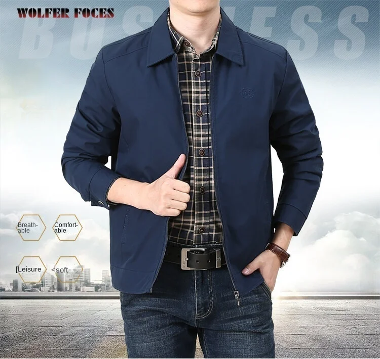 

Men Winter Coat Autumn Tactical Clothing Leisure Bomber Jackets Business Male Fashion 2022 New Style Man Men's Coats Clothes