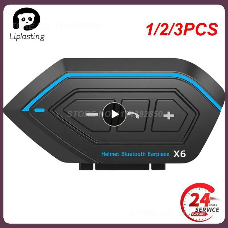 

1/2/3 шт., беспроводные наушники x6 с микрофоном