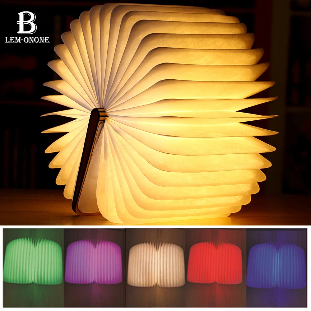 

Складной 3D светильник, разноцветный, с USB-зарядкой