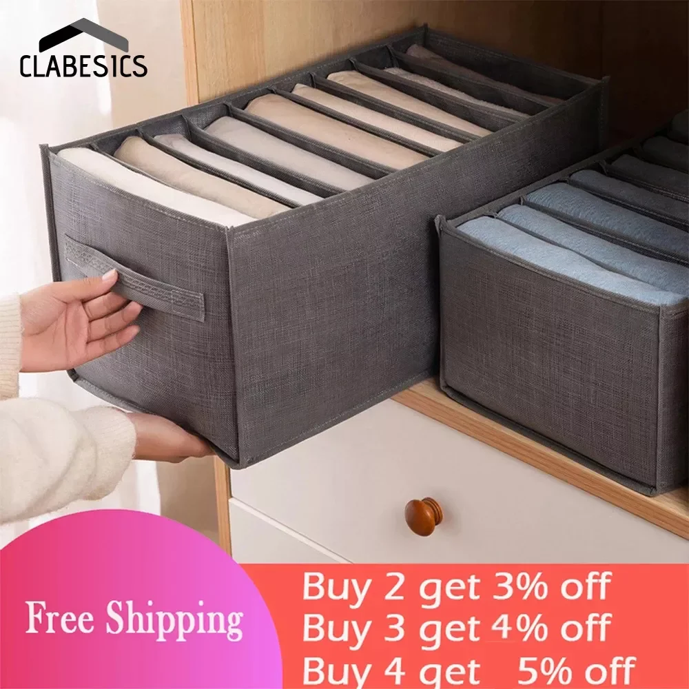 

Large Box Storage Clothing Organization System For Jeans Shirt Pants Organizer Wardrobe Closet Organizer Clothing Storage Boxes