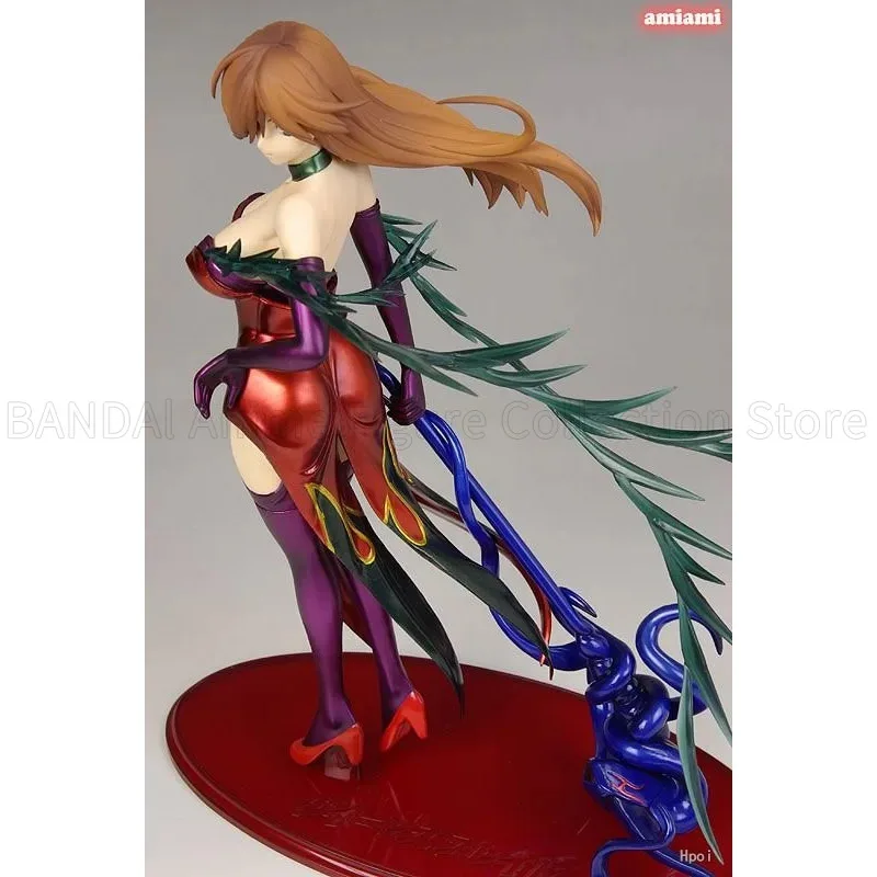 Фото В наличии Оригинальная модель MegaHouse Excellent Model CORE Queen's Blade Rebellion P-4 Nyx Flame Master Анимационные фигурки Подарки на день рождения №4