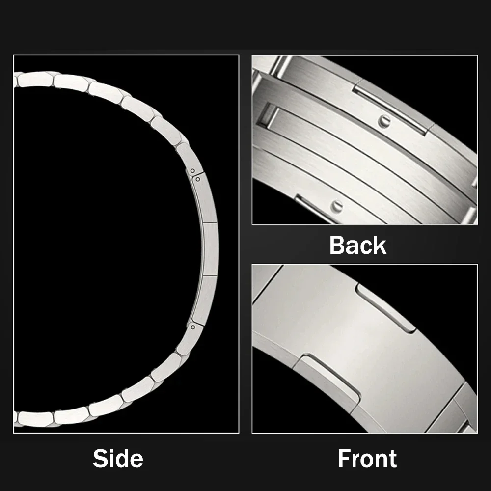 Ремешок титановый 22 мм для Huawei Watch 4 4PRO Ultimate GT 2/2e 3pro 46 роскошный мужской