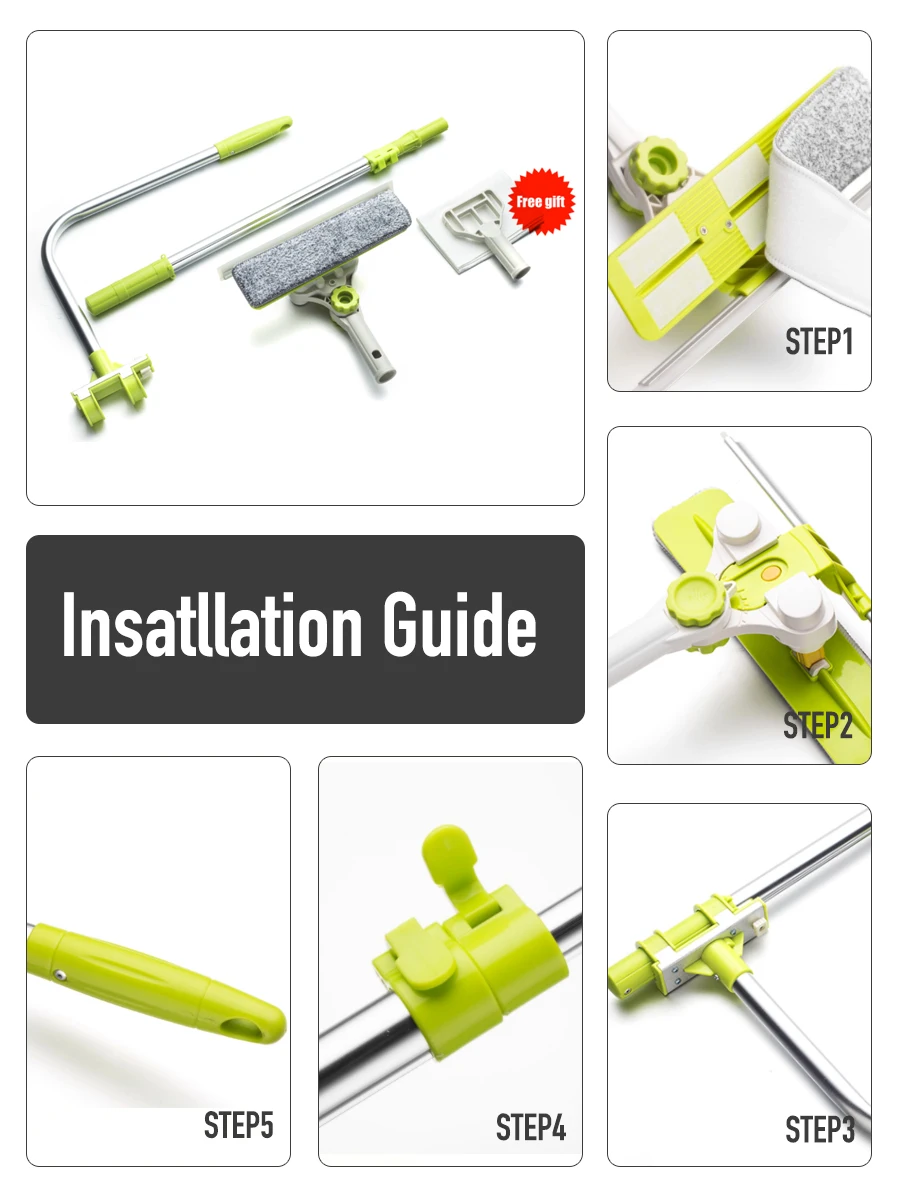 Телескопическая щетка для мытья окон | Дом и сад