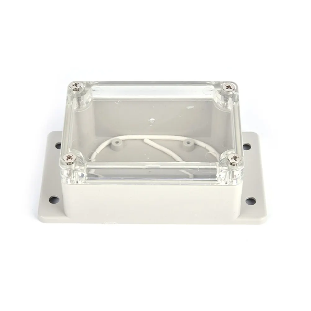 

1 шт. 100*68*50 маленький корпус для электроники, прозрачный пластиковый корпус, водонепроницаемая распределительная коробка, переключатель «с...