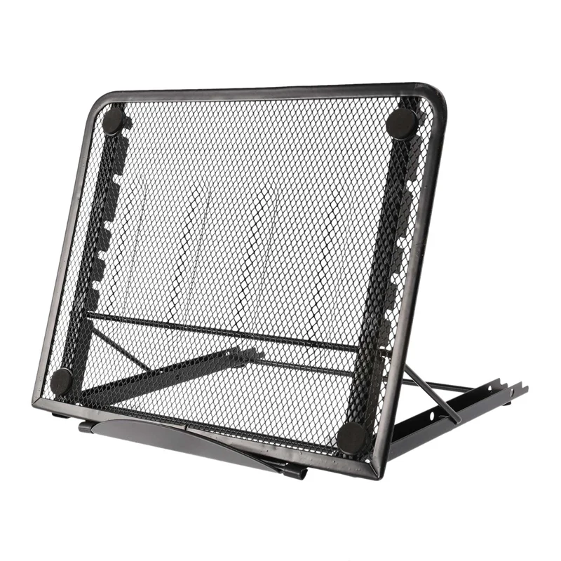 

Сетчатая вентилируемая Регулируемая подставка для ноутбука/планшета и многого другого (черный)
