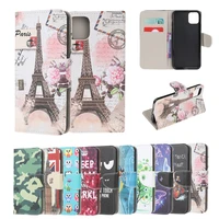 11 lite painted leather case for xiaomi 11t 10t poco f3 m3 x3nfc redmi 10 9a 9c k40 note 11 9s 10 pro shockproof card slot cover