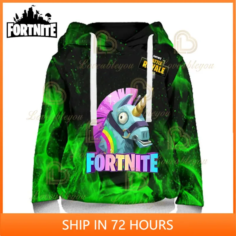 

Fortnite Victory Royale Hero Children's Wear Kids Hoodie Sweatshirt Game 3d Boys Girls Harajuku Long Sleeve Tops Teen Clothes