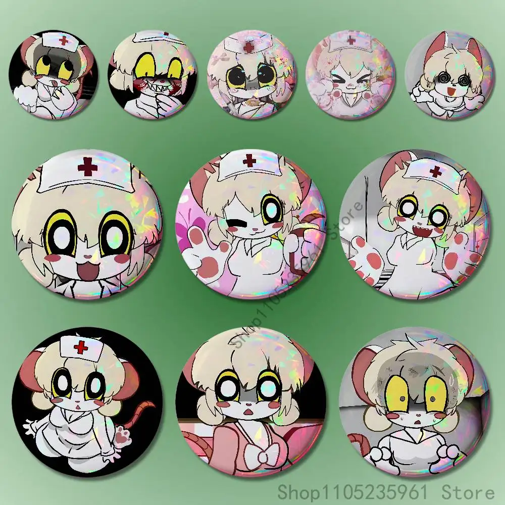 Фото T-Terrible M-Mouse Lorna 32 мм 58 мм 75 мм 44 мм 25 мм значки в стиле аниме броши DIY булавки украшения подарки на день рождения и день Святого Валентина №1