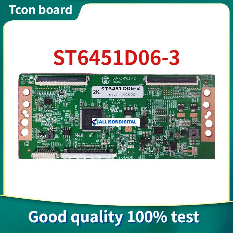 Новое обновление для 55-дюймовой логической платы TCL ST6451D06-3 мягкая розетка 4K