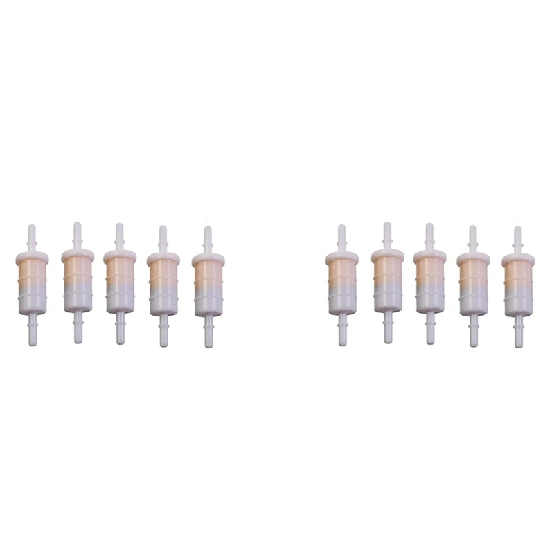 

10Pcs 8Mm 5/16 Inch Fuel Filter For Mercury Marine Outboard Engine Quicksilver 35-879885Q 35-879885T Gas Water Separator