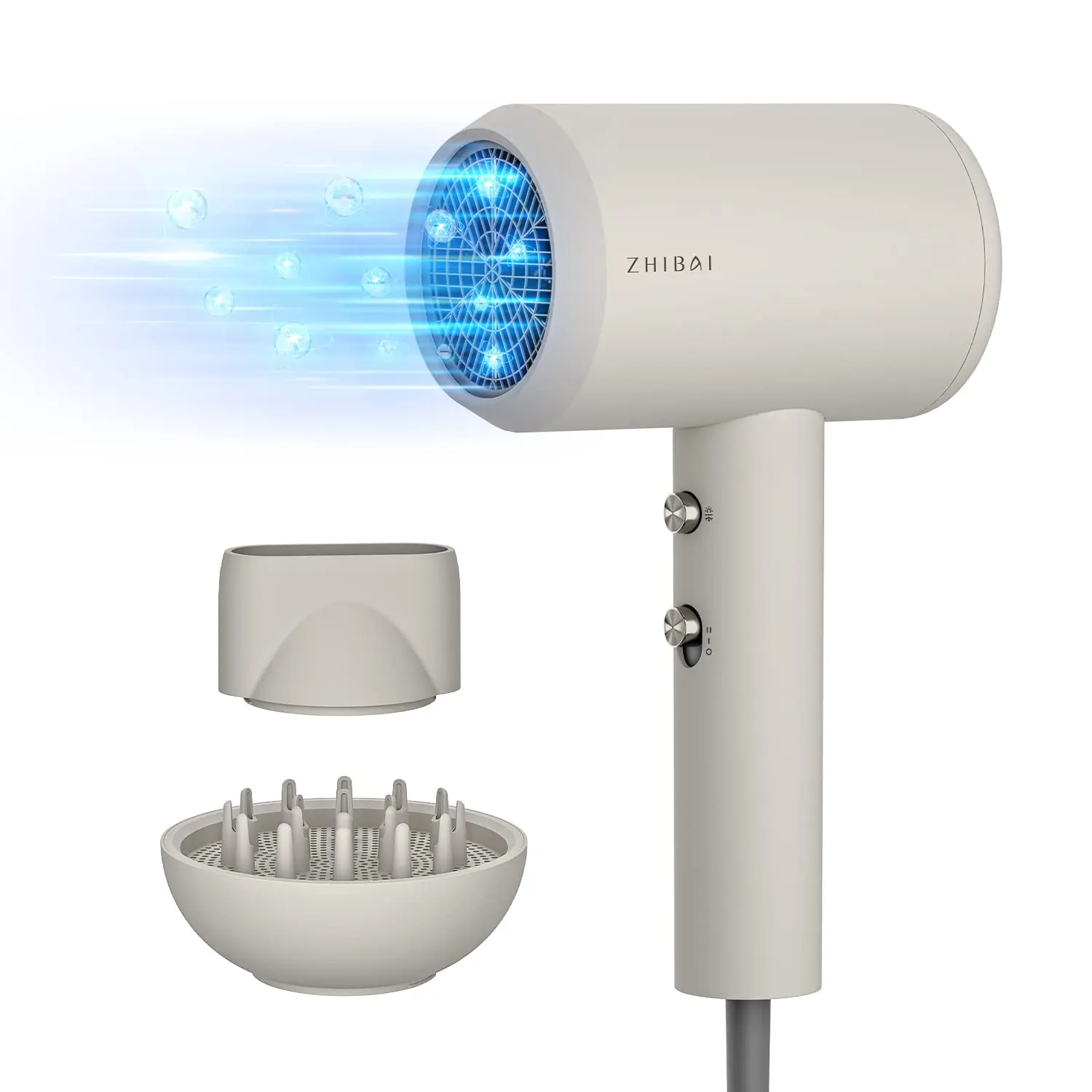 

Фен для волос с рассеивателем, 1800 Вт, с функцией быстрой сушки